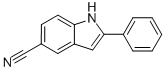 1H-Indole-5-carbonitrile, 2-phenyl- Structure,96887-11-5Structure