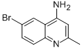 4-Amino-6-bromo-2-methylquinoline Structure,96938-26-0Structure