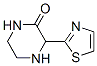 Piperazinone, 3-(2-thiazolyl)-(9ci) Structure,96939-06-9Structure