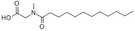 Glycine, n-methyl-n-(1-oxododecyl)- Structure,97-78-9Structure