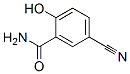 Benzamide, 5-cyano-2-hydroxy-(9ci) Structure,97005-33-9Structure