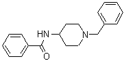 N-[1-(benzyl)-4-piperidyl]benzamide Structure,971-34-6Structure