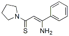 Pyrrolidine, 1-(3-amino-3-phenyl-1-thioxo-2-propenyl)- (9ci) Structure,97309-70-1Structure