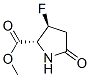 Proline, 3-fluoro-5-oxo-, methyl ester, trans-(9ci) Structure,97315-83-8Structure