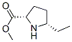 Proline, 5-ethyl-, methyl ester, cis-(9ci) Structure,97465-31-1Structure