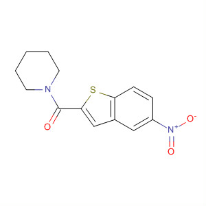 (5-Nitrobenzo[b]thien-2-yl)-1-piperidinylmethanone Structure,97528-67-1Structure