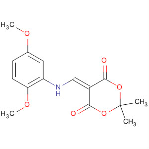 5-{[(2,5-Dimethoxyphenylamino)]methylidene}-2,2-dimethyl-4,6-dioxo-1,3-dioxane Structure,97545-51-2Structure