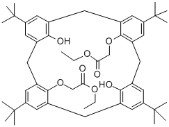 O(1),O(3)-Bis(ethoxycarbonylmethyl)-p-tert-butylcalix[4]arene Structure,97600-49-2Structure