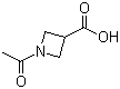 1-Acetylazetidine-3-carboxylic acid Structure,97628-91-6Structure