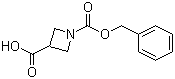 1-(Benzyloxycarbonyl)azetidine-3-carboxylic acid Structure,97628-92-7Structure