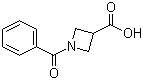 1-Benzoyl-azetidine-3-carboxylic acid Structure,97639-63-9Structure