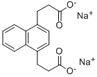 Naphthalene-1,4-dipropionic acid disodium salt Structure,97860-58-7Structure