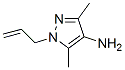 1H-pyrazol-4-amine, 3,5-dimethyl-1-(2-propenyl)-(9ci) Structure,97893-44-2Structure