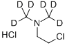 2-Chloro-n,n-dimethyl-d6-ethylamine hcl Structure,97941-91-8Structure