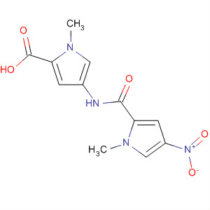 1-Methyl-4-[(1-methyl-4-nitro-1h-pyrrole-2-carbonyl) amino]-1h-pyrrole-2-carboxylic acid Structure,97950-76-0Structure