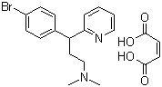 Brompheniramine hydrogen maleate Structure,980-71-2Structure