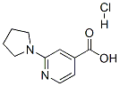 2-Pyrrolidin-1-yl-isonicotinic acid hydrochloride Structure,98088-04-1Structure