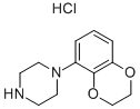 Piperazine, 1-(2,3-dihydro-1,4-benzodioxin-5-yl)-, monohydrochloride Structure,98206-09-8Structure