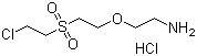 2-[2-(2-Chloroethl)sulfonyl]ethoxyethanamine hydrochloride Structure,98231-71-1Structure