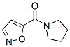 Pyrrolidine, 1-(5-isoxazolylcarbonyl)- (9ci) Structure,98239-65-7Structure