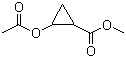 2-(Acetyloxy)cyclopropanecarboxylic acid methyl ester Structure,98272-73-2Structure