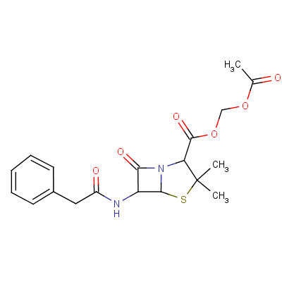 Penamecillin Structure,983-85-7Structure