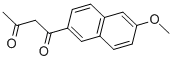 1,3-Butanedione, 1-(6-methoxy-2-naphthalenyl)- Structure,98386-82-4Structure