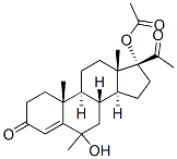 6|á-Hydroxy medroxy progesterone 17-acetate Structure,984-46-3Structure