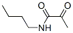 Propanamide, n-butyl-2-oxo-(9ci) Structure,98435-83-7Structure