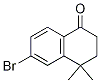 6-Bromo-3,4-dihydro-4,4-dimethylnaphthalen-1(2h)-one Structure,98453-60-2Structure