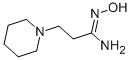 N-hydroxy-1-piperidinepropanimidamide Structure,98487-57-1Structure