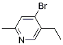 4-Bromo-5-ethyl-2-methylpyridine Structure,98488-99-4Structure