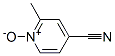 4-Pyridinecarbonitrile,2-methyl-,1-oxide(9ci) Structure,98549-84-9Structure