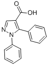 1,5-Diphenyl-1h-pyrazole-4-carboxylic acid Structure,98700-53-9Structure