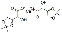 3,4-O-isopropylidene-l-threonic acid, calcium salt Structure,98733-24-5Structure