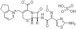 Cefpirome sulfate Structure,98753-19-6Structure