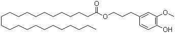 3-(4-HYdroxy-3-methoxyphenyl)propyl tetracosanoate Structure,98770-70-8Structure