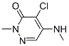 3(2H)-pyridazinone, 4-chloro-2-methyl-5-(methylamino)- Structure,98796-09-9Structure