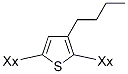 Poly(3-butylthiophene-2,5-diyl), regiorandom Structure,98837-51-5Structure