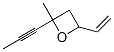 Oxetane, 4-ethenyl-2-methyl-2-(1-propynyl)-(9ci) Structure,98888-58-5Structure