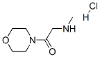 2-Methylamino-1-morpholin-4-yl-ethanone hydrochloride Structure,98998-32-4Structure