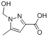 1H-pyrazole-3-carboxylicacid,1-(hydroxymethyl)-5-methyl-(9ci) Structure,99012-45-0Structure