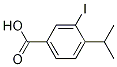 3-Iodo-4-isopropylbenzoic acid Structure,99059-64-0Structure