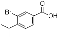 3-Bromo-4-isopropylbenzoic acid Structure,99070-17-4Structure