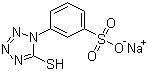 1-(3-Sulfophenyl)-5-mercaptotetrazole sodium salt Structure,99131-26-7Structure