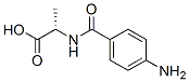 Alanine, n-(4-aminobenzoyl)- Structure,99146-89-1Structure