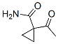 1-Acetylcyclopropane-1-carboxamide Structure,99159-15-6Structure