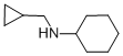 N-(Cyclopropylmethyl)cyclohexanamine Structure,99175-40-3Structure