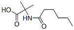 Alanine, 2-methyl-n-(1-oxohexyl)- Structure,99176-53-1Structure