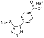 1-(4-Carboxyphenyl)-5-(mercaptotetrazole)-disodium salt Structure,99229-76-2Structure